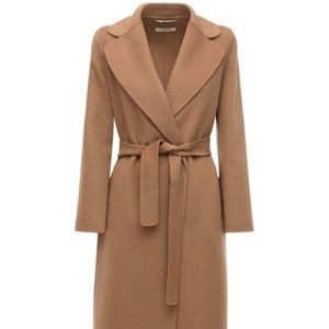 ‘S Max Mara Poldo belted wool coat 34 brand new